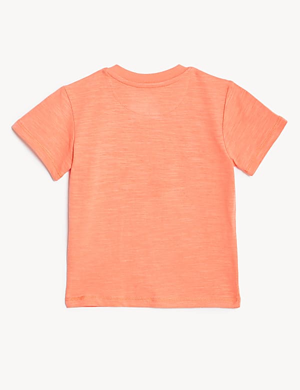 3pk Pure Cotton Printed T-Shirts