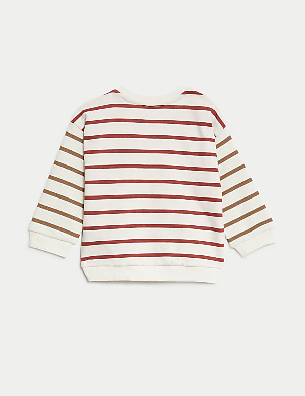 Cotton Rich Striped Sweatshirt (0-3 Yrs)