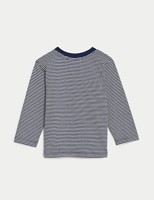 Pure Cotton Striped Top (0-3 Yrs)