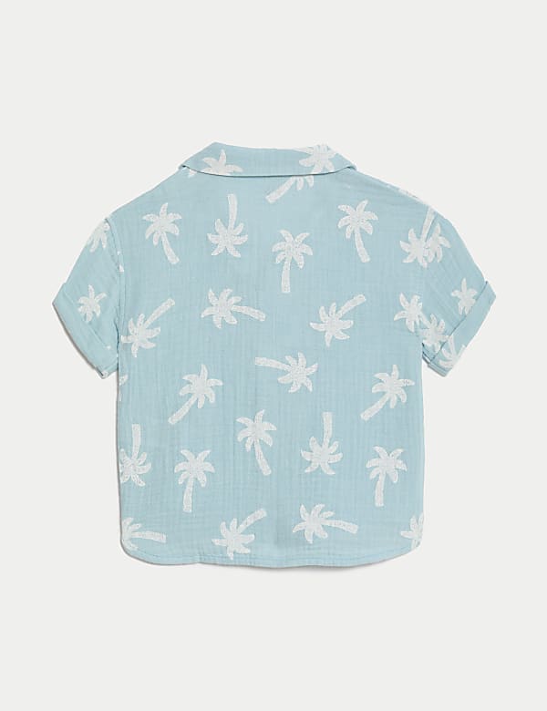 Pure Cotton Printed Shirt (0-3 Yrs)