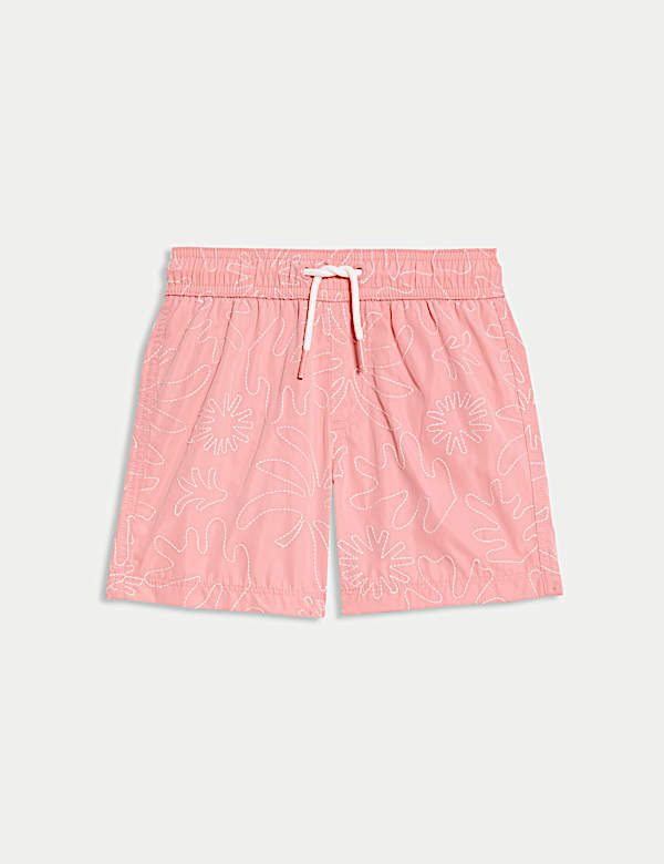Embroidered Swim Shorts (0- 3 Yrs) - LU