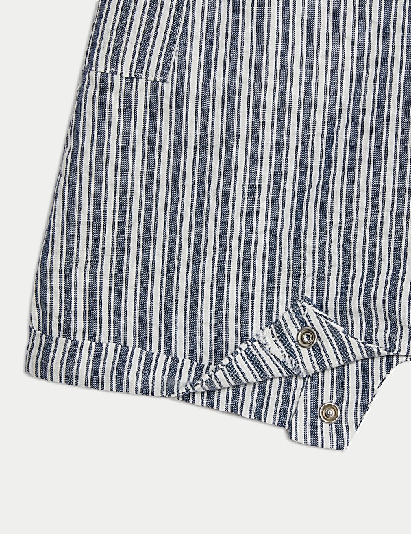 3pc Pure Cotton Peter Rabbit&trade; Striped Outfit (0-3 Yrs) - JO