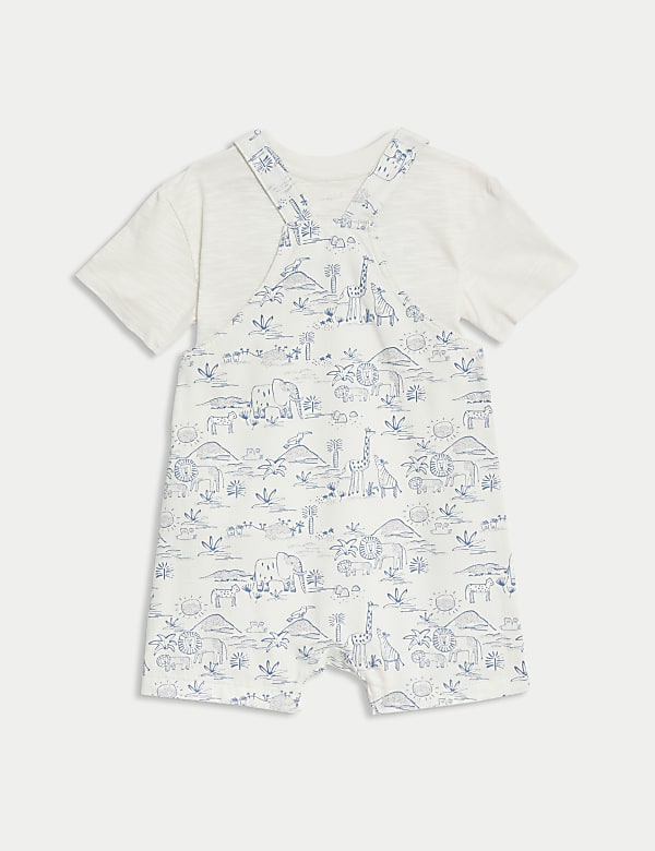 2pc Pure Cotton Safari Outfit (0-3 Yrs)