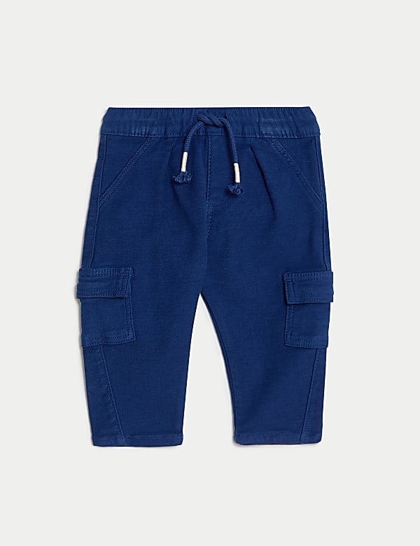 Cotton Rich Cargo Trousers (0-3 Yrs) - ES