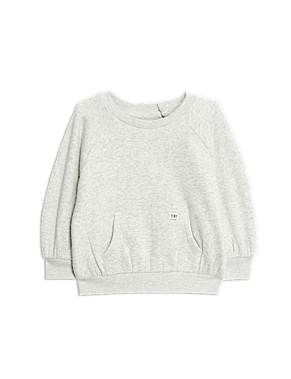 Cotton Blend Fleece Lined Sweatshirt (0-3 Yrs)