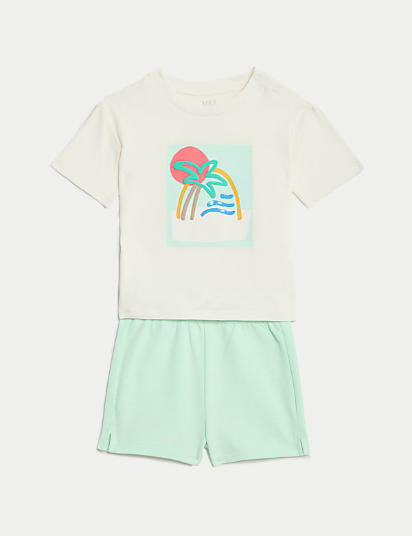 Pure Cotton Top & Bottom Outfit (0-3 Yrs)
