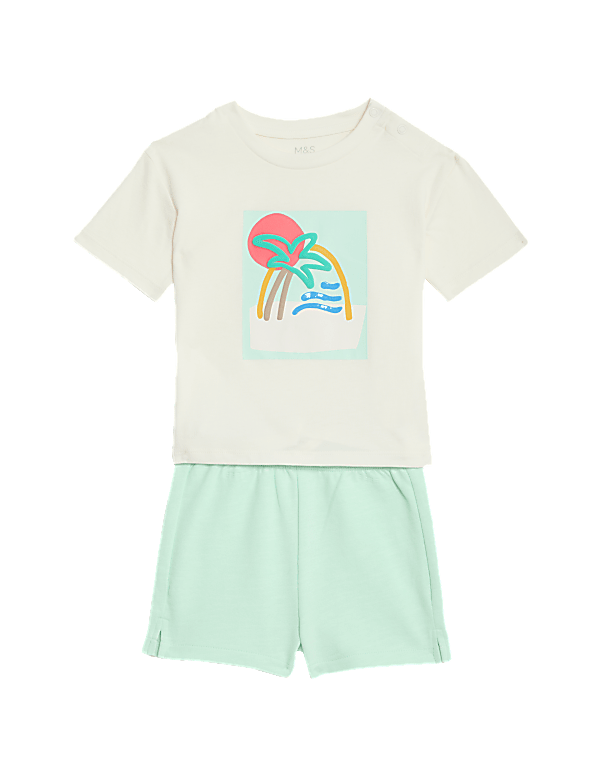 Pure Cotton Top & Bottom Outfit (0-3 Yrs)