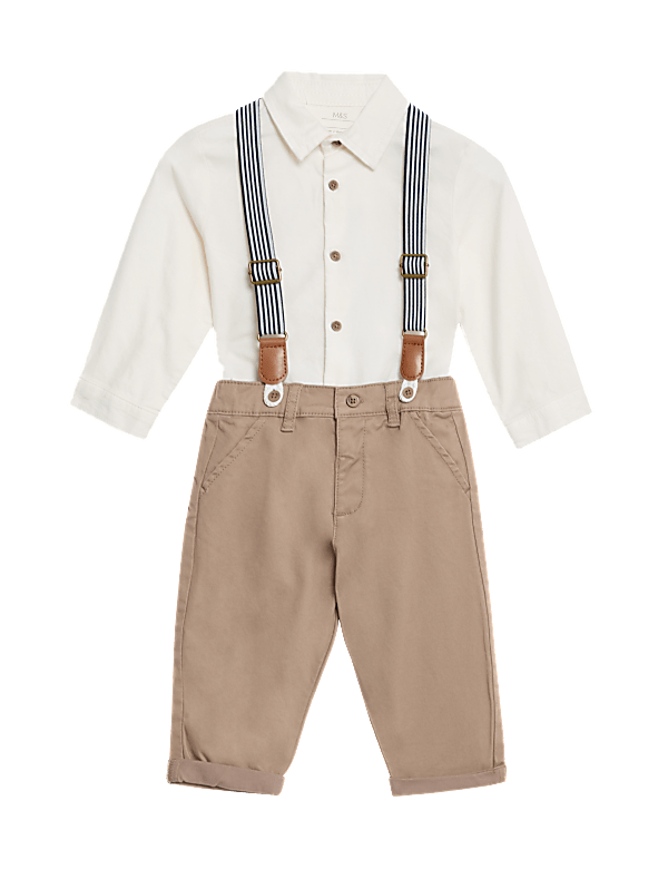 3pc Cotton Rich Outfit (0-3 Yrs)