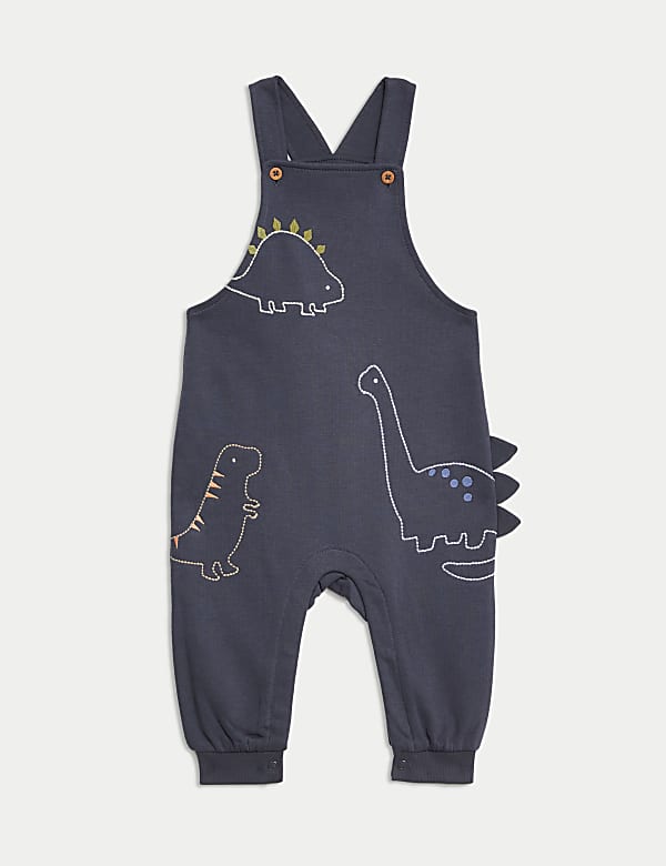 2pc Cotton Rich Dinosaur Outfit (0-3 Yrs) - NL