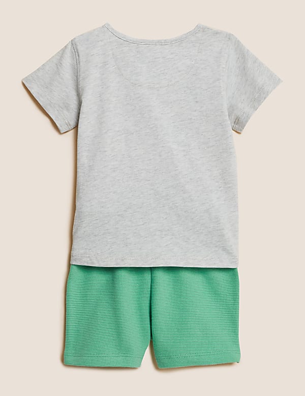 Pure Cotton Sunshine Smiles Slogan Outfit (0-3 Yrs)