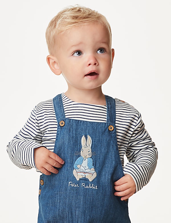 2pc Pure Cotton Peter Rabbit™ Outfit (0-3 Yrs)