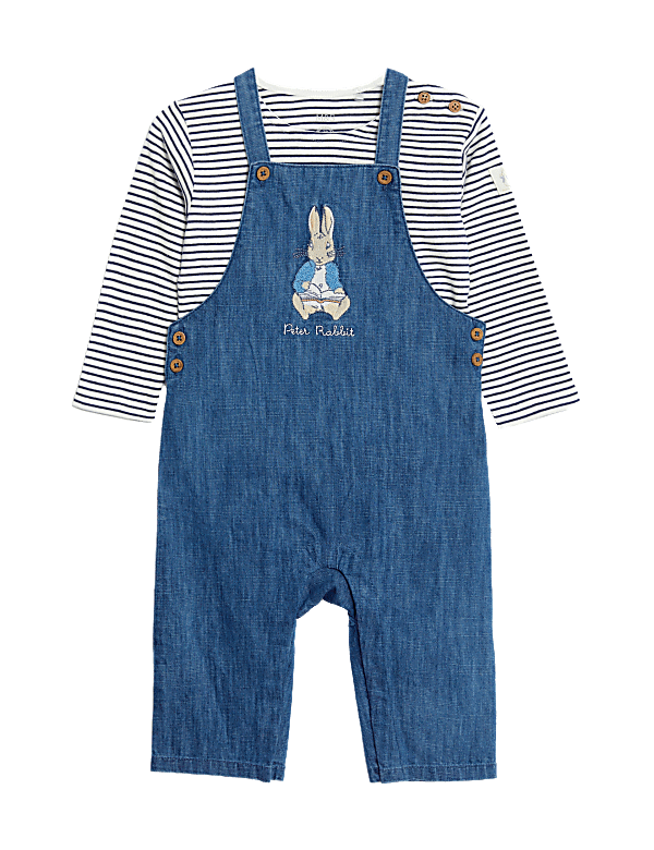 2pc Pure Cotton Peter Rabbit™ Outfit (0-3 Yrs)