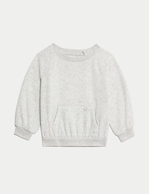 Sudadera con mezcla de algodón (0-3 años) - US