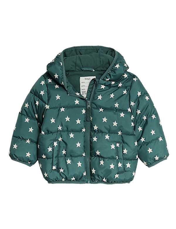 Star Print Coat (0-3 Yrs)