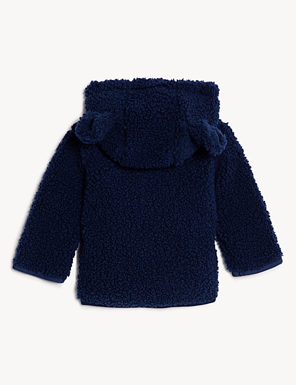 Borg Hooded Jacket (0-3 Yrs)