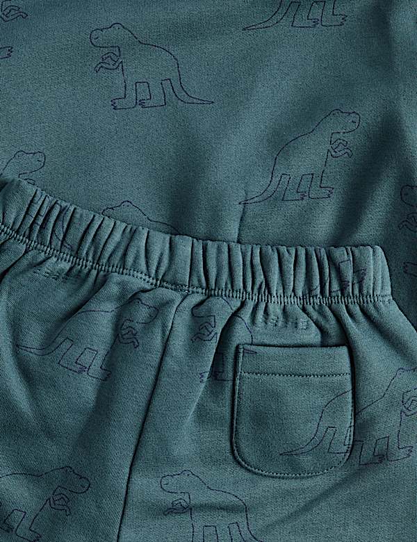 2 Piece Dino Sweat Outfit (0-5 Yrs) - JO