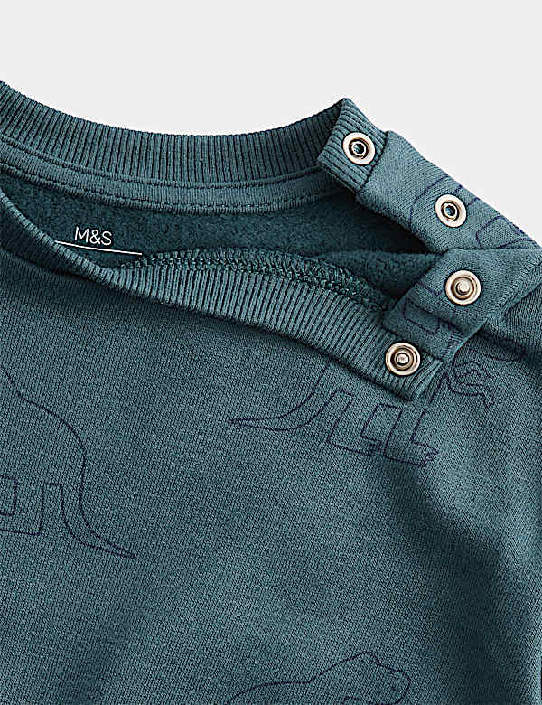 2 Piece Dino Sweat Outfit (0-5 Yrs)