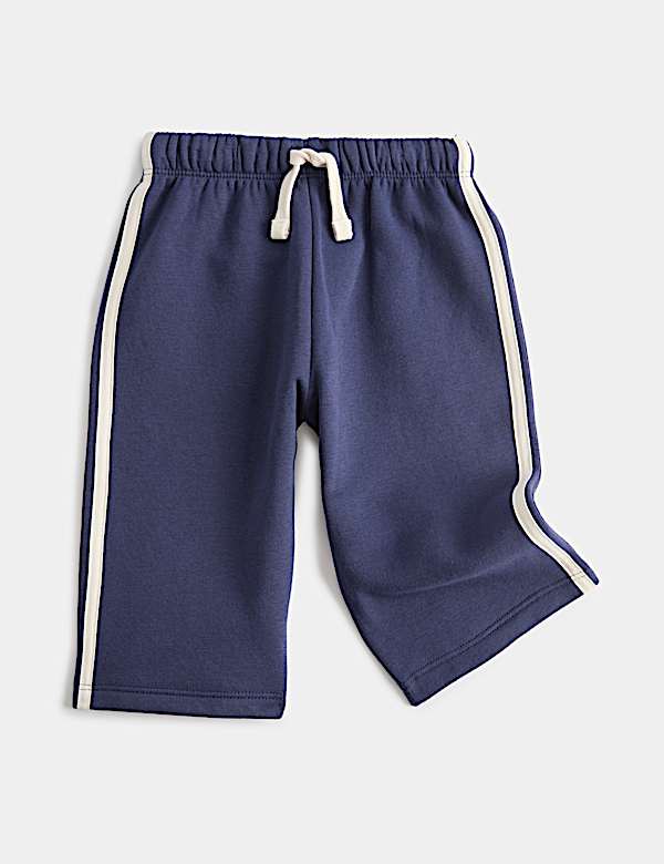 Cotton Rich Side Stripe Joggers (0-5 Yrs)