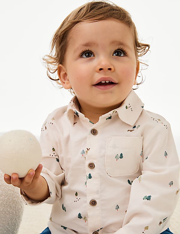 2pc Cotton Rich Top & Bottom Outfit (0 Mths-3 Yrs) - GR