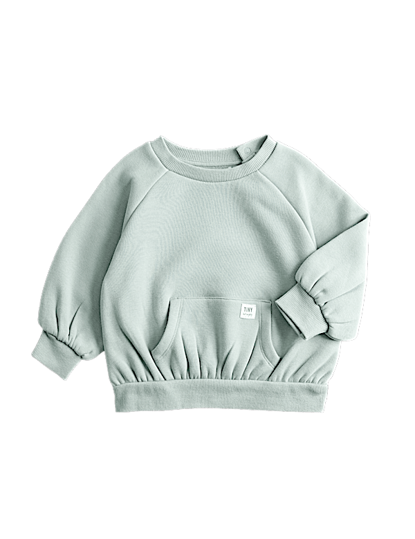 Cotton Blend Fleece Lined Sweatshirt (0-3 Yrs)