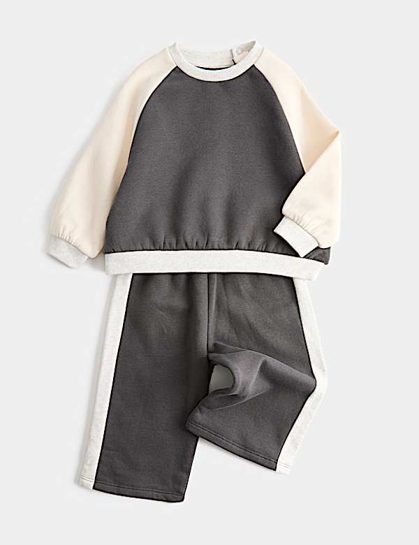 2 Piece Cotton Rich Sweat Outfit (0-5 Yrs)