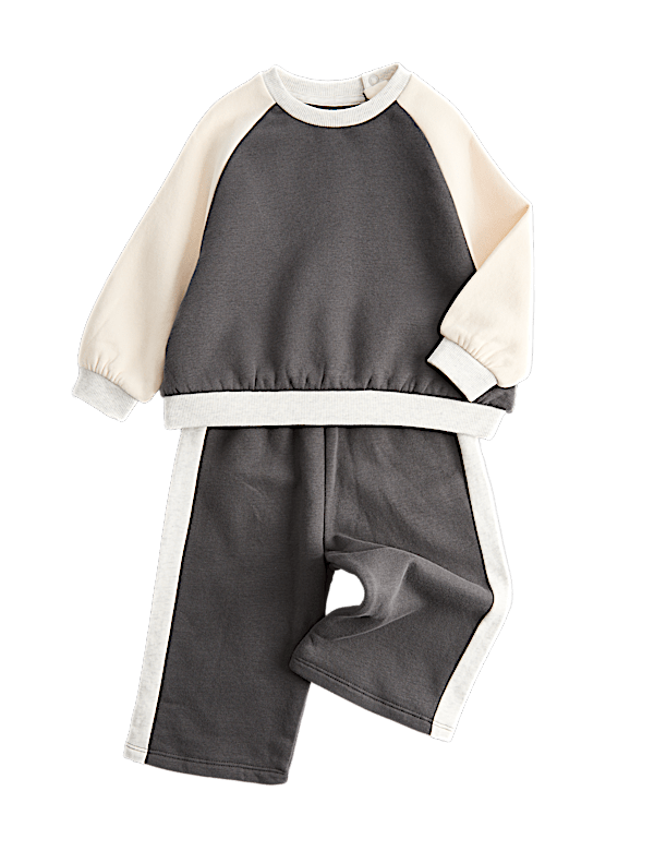 2 Piece Cotton Rich Sweat Outfit (0-5 Yrs)