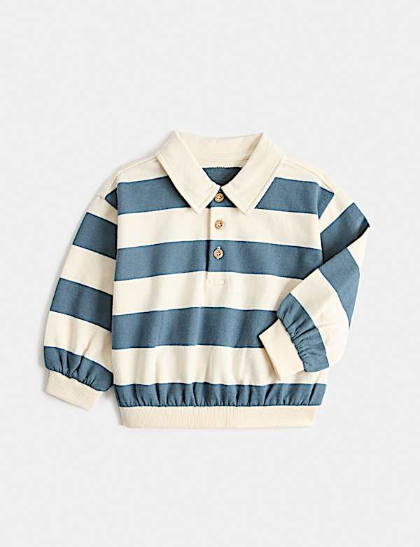 Pure Cotton Single Jersey Rugby Shirt (0-5 Yrs)