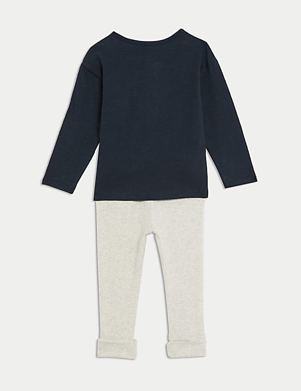 Ensemble 2&nbsp;pi&egrave;ces en coton (jusqu&rsquo;au 3&nbsp;ans) - LU