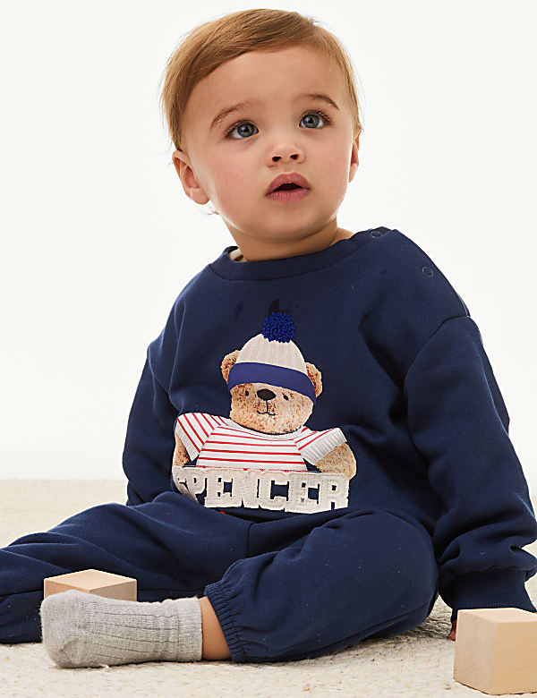 Cotton Rich Spencer Bear™ Outfit (0-3 Yrs) - NO