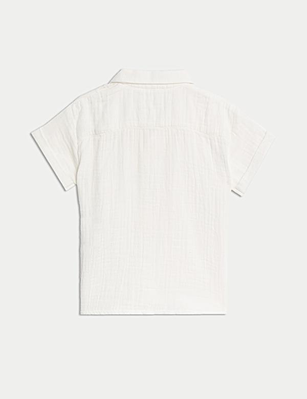 Pure Cotton Double Cloth Shirt (0-3 Yrs)
