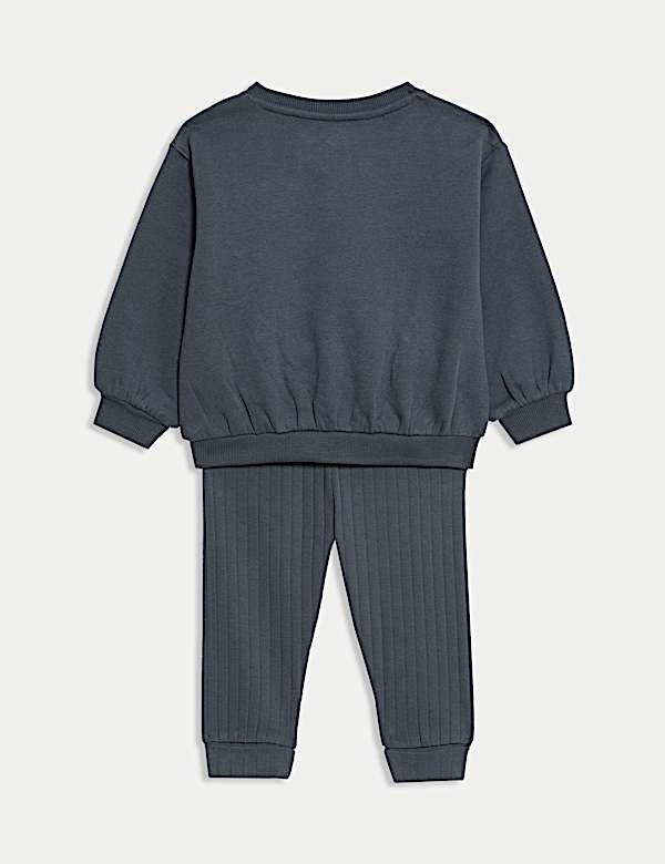 2pc Cotton Rich Dino Top & Bottom Outfit (0-6 Yrs) - AU