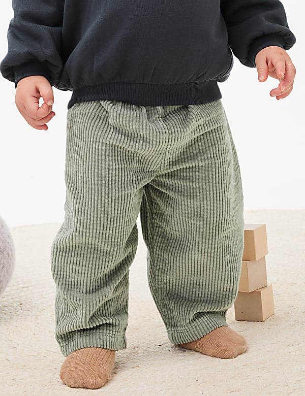 2pc Sweatshirt & Cord Trousers Outfit (0-8 Yrs) - BE