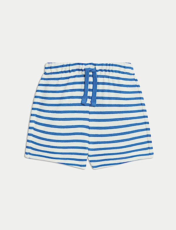2pc Pure Cotton Striped Short Outfit (0-3 Yrs)