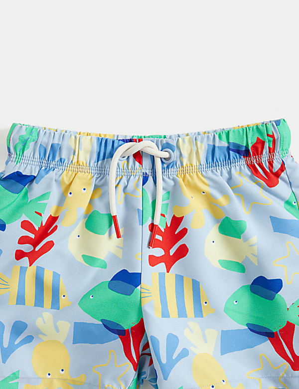 2pc Fish Long Sleeve Swim Set (0-3 Yrs) - LU