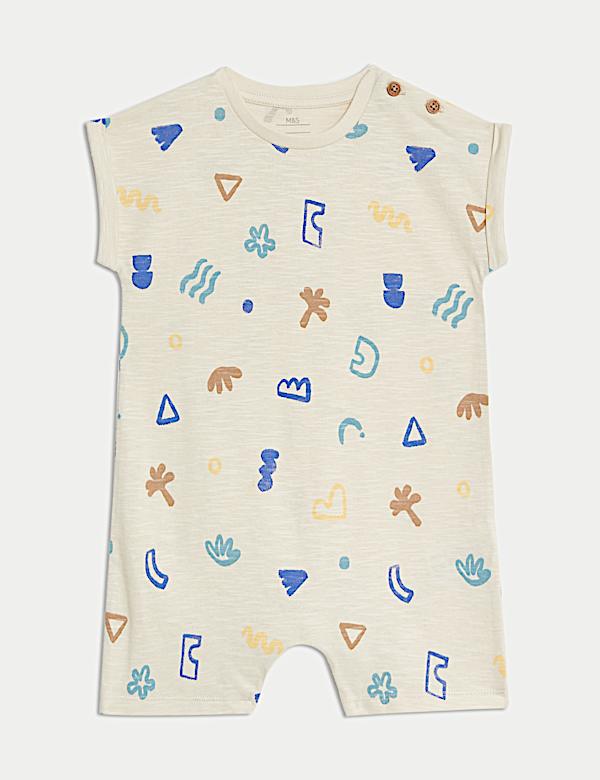 Pure Cotton Printed Romper (0-3 Yrs) - VN