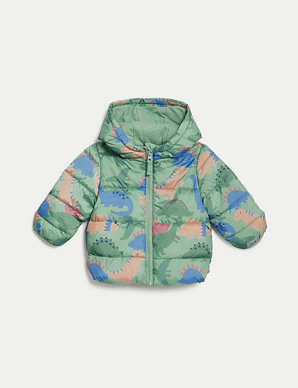 Stormwear™ Dinosaur Padded Jacket (0-3 Yrs) - GR