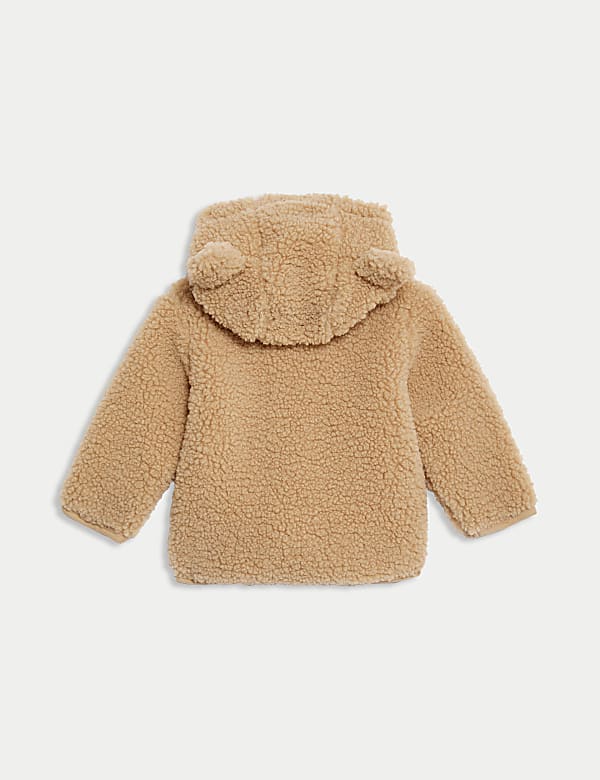 Borg Hooded Jacket (0-3 Yrs)