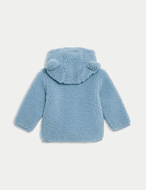 Borg Hooded Jacket (0-3 Yrs)
