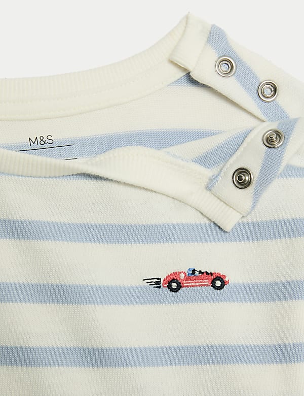 2pc Striped Top & Bottom Outfit (0-6 Yrs)