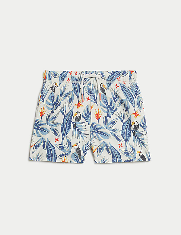 Toucan Print Swim Shorts (0-3 Yrs) - QA