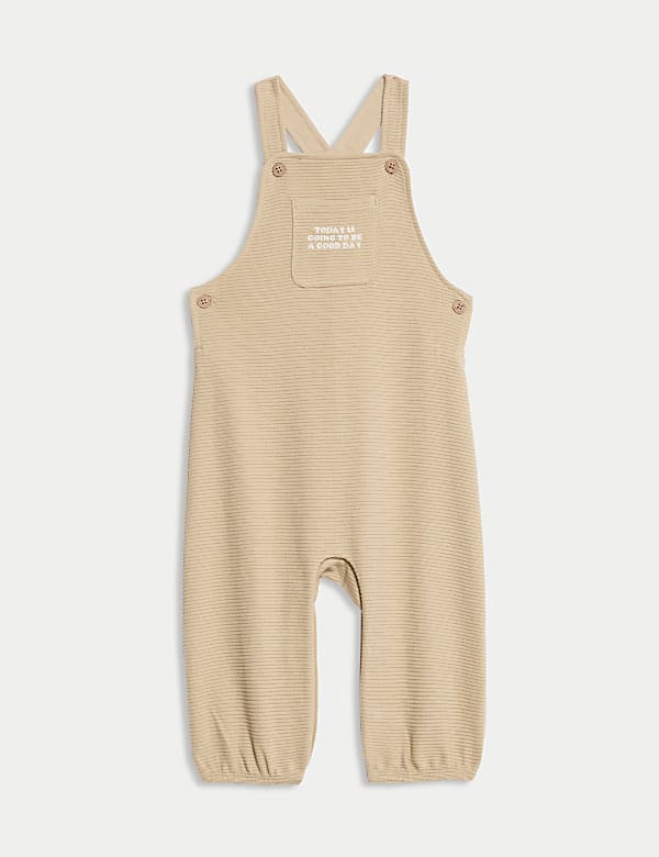 2pc Pure Cotton Dungaree Outfit (0 Mnths - 3 Yrs)