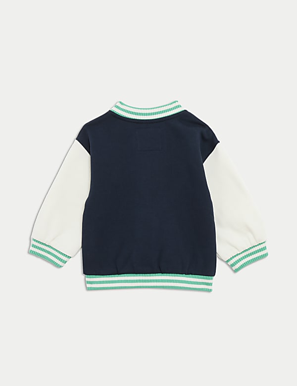 Cotton Rich Baseball Bomber Jacket (0-6 Yrs) - NL