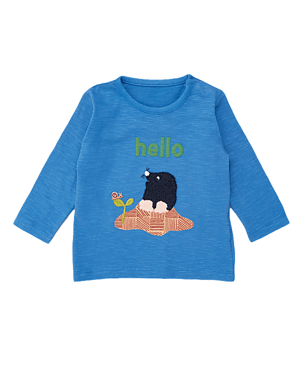Pure Cotton Hello Mole Top