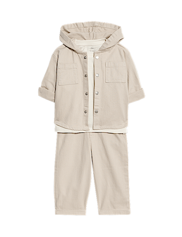 3pc Cotton Rich Outfit (0-6 Yrs)