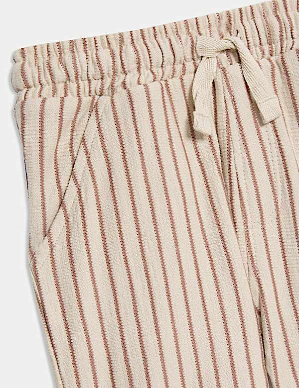 Cotton Stripe Trouser Outfit