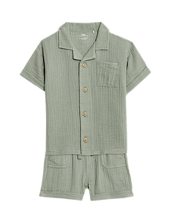 2pc Pure Cotton Top & Bottom Outfit (0-6 Yrs)