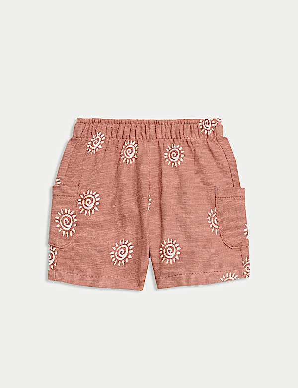 2pc Pure Cotton Shirt & Shorts Outfit (0-6 Yrs)