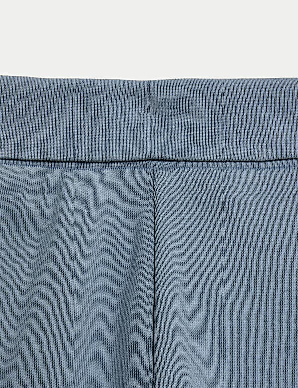 2pc Cotton Rich Blue Sweatshirt Outfit (0-3 Yrs) - TW