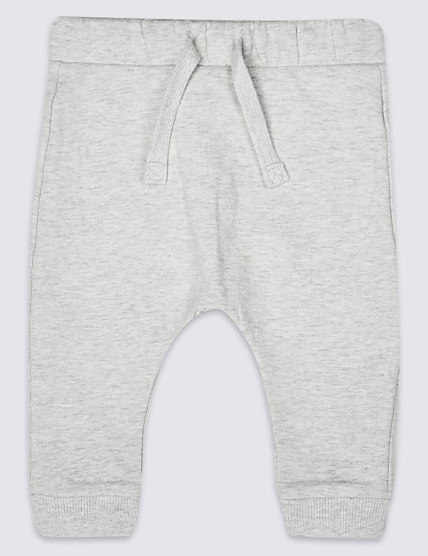 2 Pack Organic Cotton Rich Joggers (0 -36 Mths)