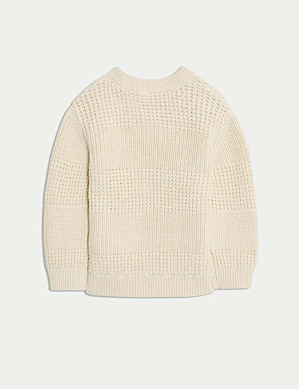 Svetr z čisté bavlny (0–3 roky) - CZ